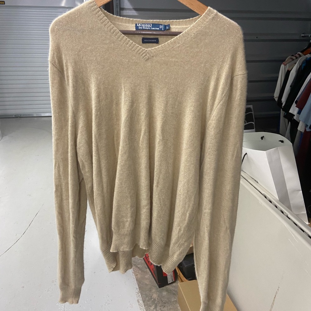 RALPH LAUREN POLO CASHMERE SWEATER
